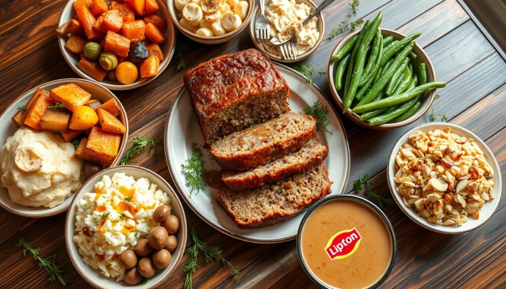 Meatloaf Side Dishes Spread