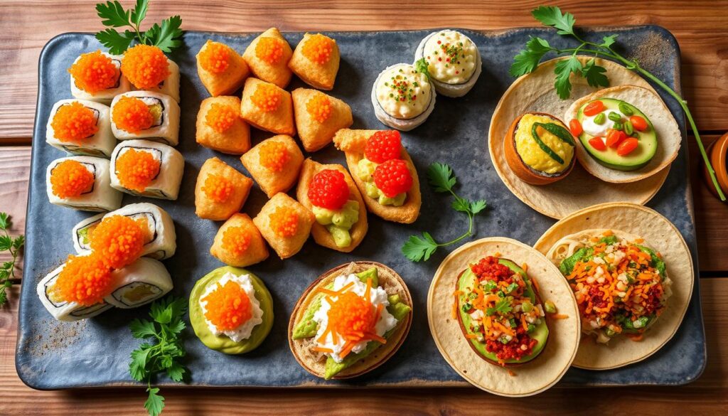 Tobiko Fusion Appetizers
