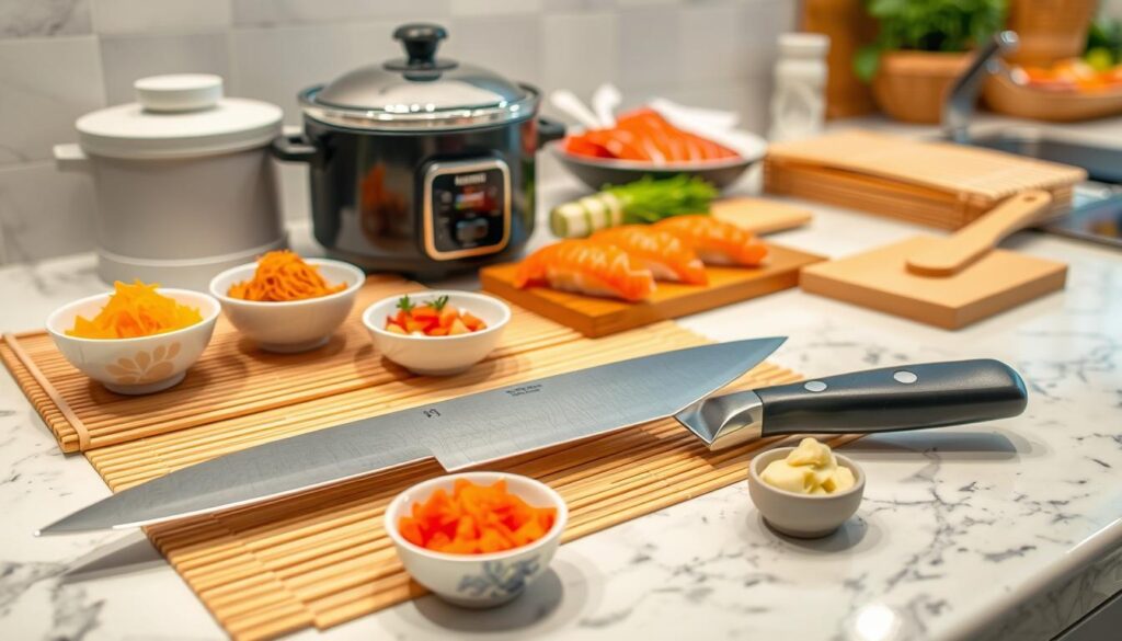 Tobiko Sushi Preparation Tools